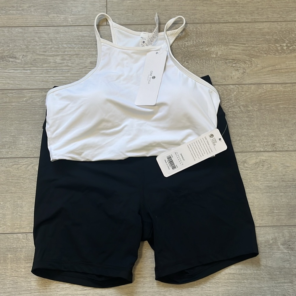 CRZ Yoga NWT Swimsuit Set Top Bottom Size Medium Small